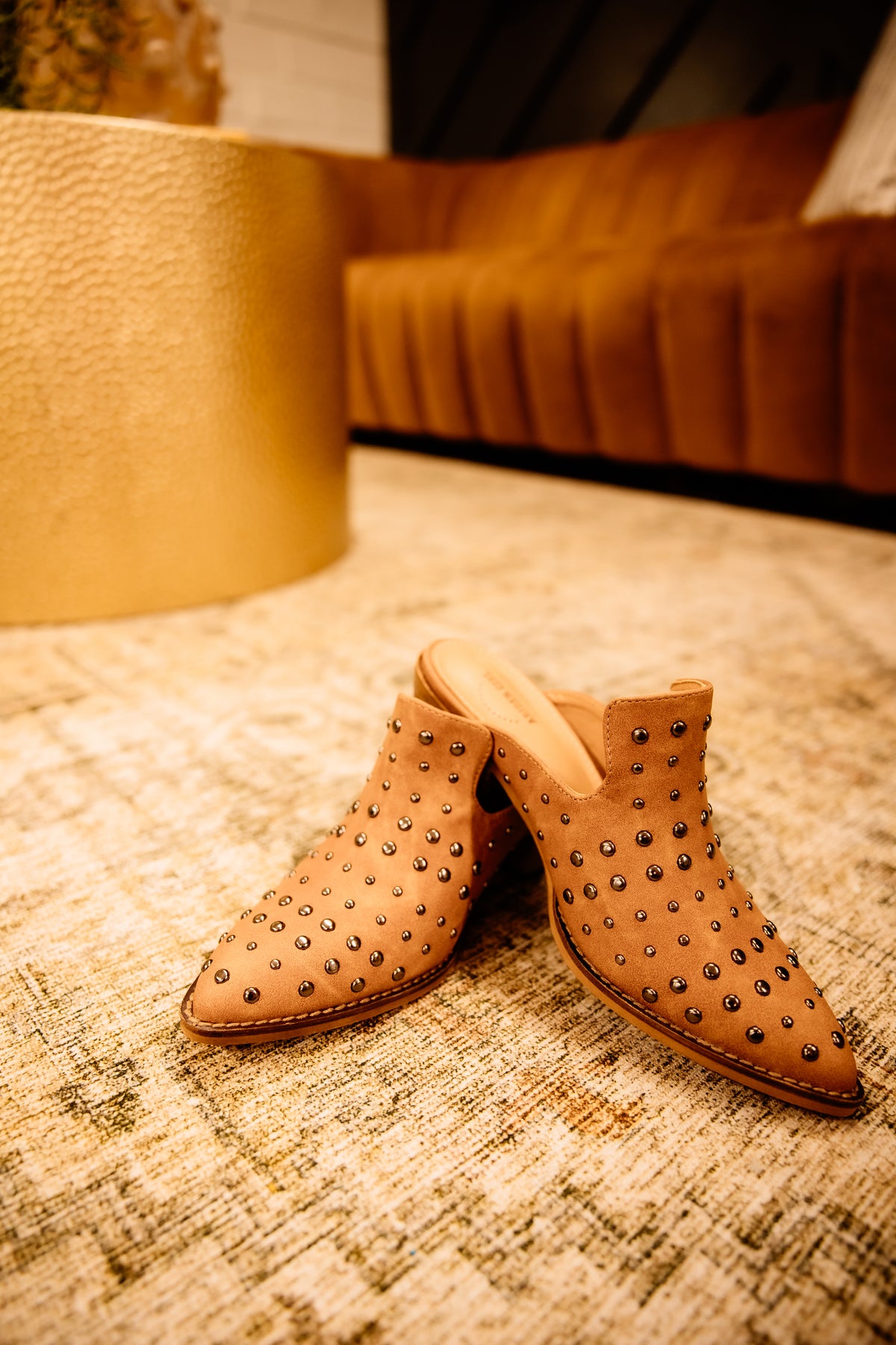 Studded Heal Mules