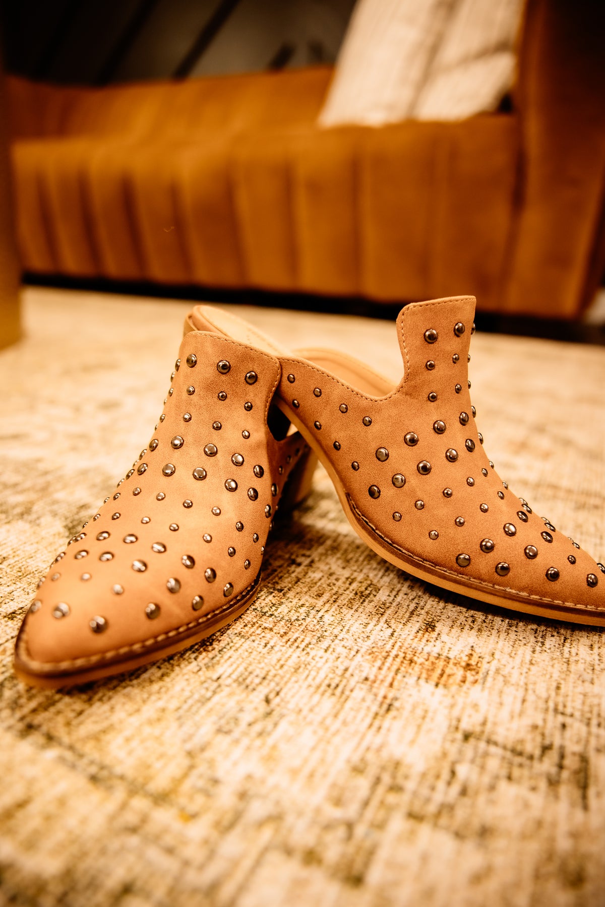 Studded Heal Mules