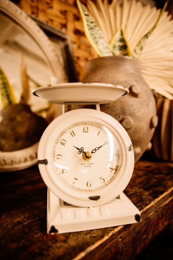 farmhouse old town clock