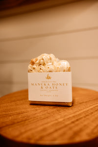 Manuka Honey, Oats & Coconut Milk Shea Butter Soap